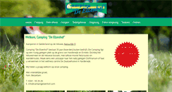 Desktop Screenshot of campingelzenhof.com